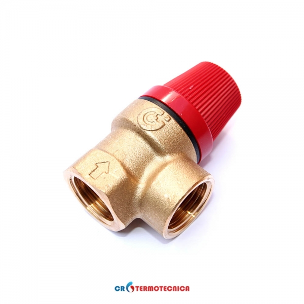 COMAP S651181 Erogatore Gas Butano Con Sicurezza Filettata – Riduttore Per Bombola 13 Kg, Uscita 21,7x1,814, Pressione 28 Mbar